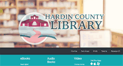 Desktop Screenshot of hardincountylibrary.org